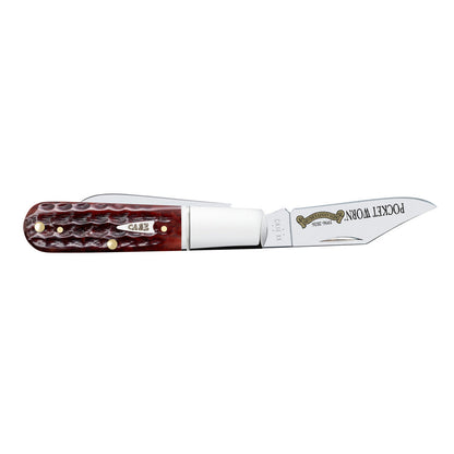 Case Knives Pocket Worn® Corn Cob Jig Mahogany Bone Barlow