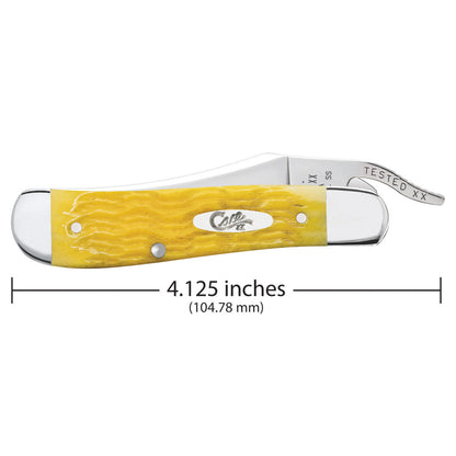 Case Knives Platts Jig Yellow Bone RussLock®