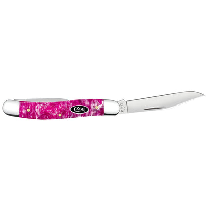 Case Knives Smooth Pink Crackle Kirinite® Medium Pen
